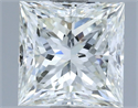 Natural Diamond 2.02 Carats, Princess with  Cut, I Color, VS2 Clarity and Certified by IGI