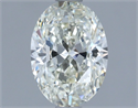 Natural Diamond 1.20 Carats, Oval with  Cut, J Color, VS1 Clarity and Certified by IGI