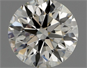 Diamante Natural 0.95 quilates, Redondo , Color K, claridad VVS1 y certificado GIA
