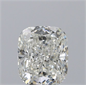 Natural Diamond 3.02 Carats, Cushion with  Cut, H Color, SI1 Clarity and Certified by GIA