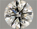 Natural Diamond 3.50 Carats, Round with Excellent Cut, I Color, VS2 Clarity and Certified by GIA