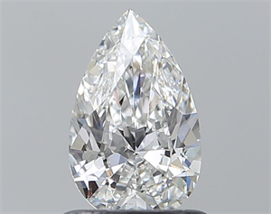 Picture of Natural Diamond 0.71 Carats, Pear with  Cut, E Color, VS2 Clarity and Certified by GIA