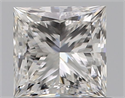 Natural Diamond 0.71 Carats, Princess with  Cut, G Color, VS2 Clarity and Certified by GIA