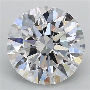 Picture of Lab Grown Diamond 1.09 Carats, Round with Ideal Cut, D Color, VS1 Clarity and Certified by IGI