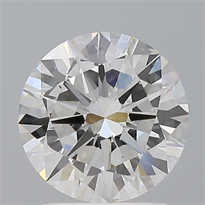 Picture of Lab Grown Diamond 2.01 Carats, Round with Excellent Cut, E Color, VVS2 Clarity and Certified by IGI