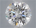 Del inventario de diamantes de laboratorio, 1.06 quilates, Redondo , Color D, claridad VVS2 y certificado IGI