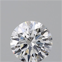 Natural Diamond 0.45 Carats, Round with Excellent Cut, E Color, VS1 Clarity and Certified by GIA