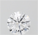 Lab Grown Diamond 1.05 Carats, Round with Excellent Cut, D Color, VVS1 Clarity and Certified by IGI