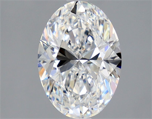 Picture of Natural Diamond 2.01 Carats, Oval with  Cut, E Color, VVS1 Clarity and Certified by GIA
