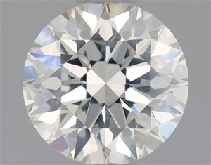 Picture of Natural Diamond 0.70 Carats, Round with Excellent Cut, I Color, SI1 Clarity and Certified by GIA