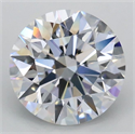 Del inventario de diamantes de laboratorio, 1.59 quilates, Redondo , Color D, claridad VVS2 y certificado IGI