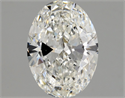 Natural Diamond 1.00 Carats, Oval with  Cut, G Color, SI2 Clarity and Certified by IGI