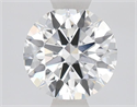 Del inventario de diamantes de laboratorio, 1.07 quilates, Redondo , Color F, claridad VVS2 y certificado IGI