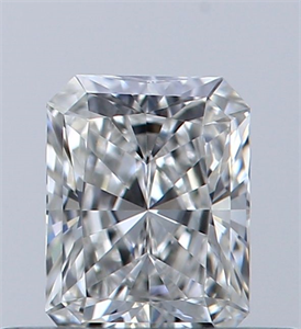 Foto Diamante Natural 0.35 quilates, Radiante , Color F, claridad IF y certificado GIA de