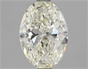 Diamante Natural 1.50 quilates, Ovalado , Color L, claridad VS1 y certificado GIA