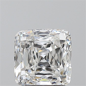 Foto Diamante Natural 1.70 quilates, Del cojín , Color F, claridad SI1 y certificado GIA de