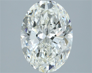Foto Diamante Natural 2.02 quilates, Ovalado , Color H, claridad VVS2 y certificado IGI de