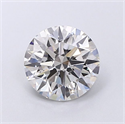 Del inventario de diamantes de laboratorio, 1.36 quilates, Redondo , Color G, claridad VS2 y certificado IGI