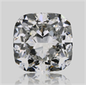 Diamante Natural 0.51 quilates, Del cojín , Color F, claridad VS2 y certificado GIA
