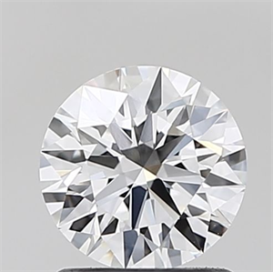 Picture of Lab Grown Diamond 1.09 Carats, Round with Ideal Cut, D Color, VVS2 Clarity and Certified by IGI