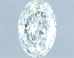 Picture of Natural Diamond 0.90 Carats, Oval with  Cut, H Color, VVS1 Clarity and Certified by IGI