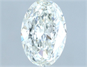 Diamante Natural 0.90 quilates, Ovalado , Color H, claridad VVS1 y certificado IGI