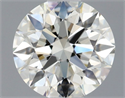 Diamante Natural 0.45 quilates, Redondo , Color K, claridad VS1 y certificado GIA