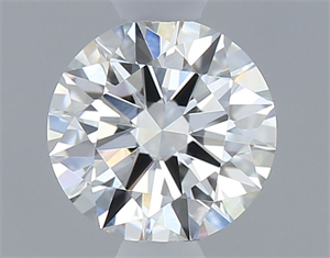 Foto Diamante Natural 0.42 quilates, Redondo , Color F, claridad VVS1 y certificado GIA de