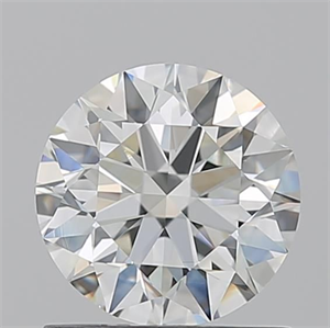 Picture of Natural Diamond 1.01 Carats, Round with Excellent Cut, J Color, VS1 Clarity and Certified by GIA