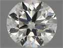 Natural Diamond 0.80 Carats, Round with Excellent Cut, L Color, VVS2 Clarity and Certified by GIA