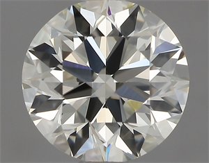 Picture of Natural Diamond 0.80 Carats, Round with Excellent Cut, L Color, VVS2 Clarity and Certified by GIA