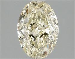 Picture of Lab Grown Diamond 2.00 Carats, Oval with  Cut, Fancy Yellow Color, VS1 Clarity and Certified by IGI