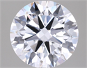 Lab Grown Diamond 2.51 Carats, Round with Ideal Cut, D Color, VVS2 Clarity and Certified by IGI