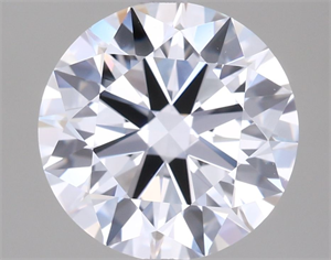 Picture of Lab Grown Diamond 2.51 Carats, Round with Ideal Cut, D Color, VVS2 Clarity and Certified by IGI