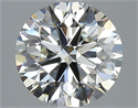 Diamante Natural 2.50 quilates, Redondo , Color J, claridad VVS2 y certificado GIA