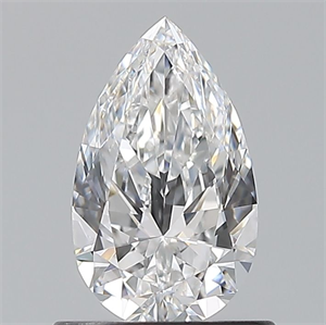 Foto Diamante Natural 0.73 quilates, De pera , Color D, claridad VVS2 y certificado GIA de