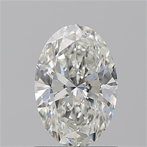 Picture of Natural Diamond 1.03 Carats, Oval with  Cut, I Color, VS1 Clarity and Certified by GIA