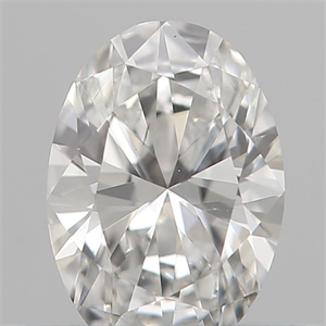 Picture of Natural Diamond 0.26 Carats, Oval with  Cut, E Color, VS1 Clarity and Certified by IGI
