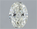 Diamante Natural 0.50 quilates, Ovalado , Color J, claridad VS2 y certificado GIA