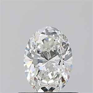 Picture of Natural Diamond 0.50 Carats, Oval with  Cut, G Color, IF Clarity and Certified by GIA