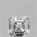 Natural Diamond 1.01 Carats, Asscher with  Cut, F Color, VS1 Clarity and Certified by GIA