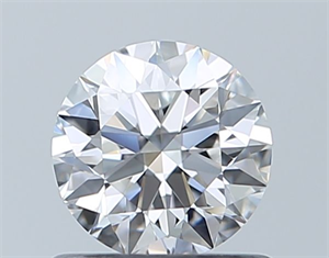 Foto Diamante Natural 0.70 quilates, Redondo , Color E, claridad VVS1 y certificado GIA de