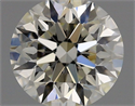 Natural Diamond 0.86 Carats, Round with Very Good Cut, J Color, VVS2 Clarity and Certified by GIA