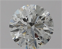 Natural Diamond 1.00 Carats, Round with Very Good Cut, E Color, I1 Clarity and Certified by GIA