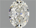 Diamante Natural 0.90 quilates, Ovalado , Color H, claridad VVS2 y certificado GIA