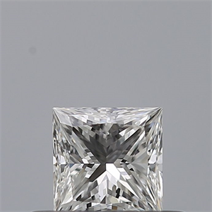 Picture of Natural Diamond 0.31 Carats, Princess with  Cut, F Color, VVS2 Clarity and Certified by GIA