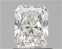 Natural Diamond 0.90 Carats, Radiant with  Cut, H Color, VS1 Clarity and Certified by GIA