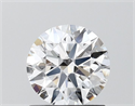 Del inventario de diamantes de laboratorio, 1.02 quilates, Redondo , Color D, claridad VVS2 y certificado IGI