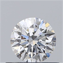 Diamante Natural 0.45 quilates, Redondo , Color D, claridad VS2 y certificado GIA