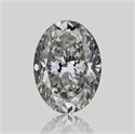 Natural Diamond 1.51 Carats, Oval with  Cut, H Color, SI2 Clarity and Certified by GIA